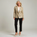 Luisa Cerano - Blazer mit Paillettenbesatz