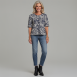 Marc Cain - Cardigan mit Leo-Jacquard