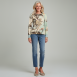 Marc Cain - Feinstrickpullover mit Print