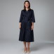 La Camicia - Hemdblusenkleid mit Bindegürtel