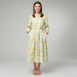 Oui - Hemdblusenkleid mit Print