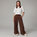 Luisa Cerano - Wide Leg Hose mit Bügelfalte
