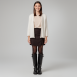 Monari - Stickjacke mit offener Front