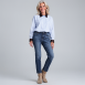 Rossana Diva - Hemdbluse mit Paillettendetails
