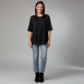 The Mercer - Blusenshirt aus Stretchseide