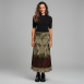 Luisa Cerano - Satinrock mit Print