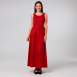 Angela Davis - Maxikleid mit Bindeband