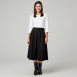 Zaida - Shirt mit U-Boot Ausschnitt