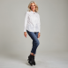 Tommy Hilfiger - Hemdbluse mit Logostickerei