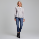 Shirtaporter - Hemdbluse mit Strassdetail