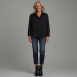 Rossana Diva - Hemdbluse mit Paillettendetails