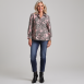 Rena Marx - Seidenbluse mit Print