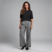 Icona - Wide Leg Hose aus Woll-Mix