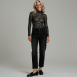 Marc Cain - Langarmshirt mit Flockprint