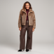 Rich &amp; Royal - Webpelzjacke mit Leoprint