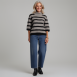 Pullover - Kaschmirpullover IRIS STRIPES