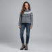 Princess - Cardigan mit Norweger-Muster
