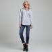Gant - Hemdbluse mit Logo-Stickerei