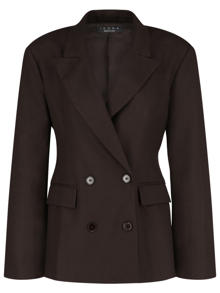 Icona - Blazer mit Pattentaschen