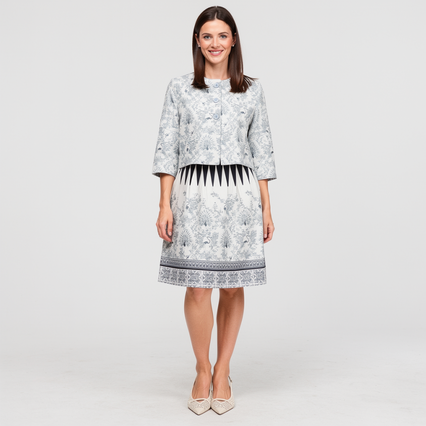 Fox's - Jacquard-Jacke ELOSIA