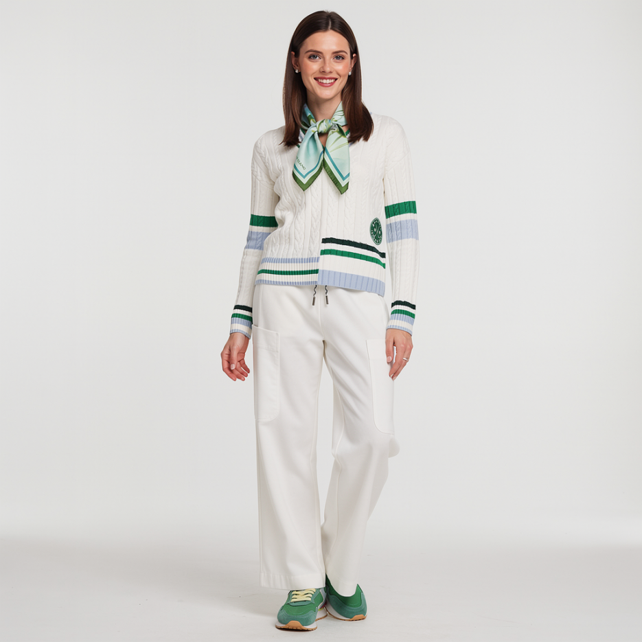 Marc Cain Sport - Pullover mit Zopfmuster