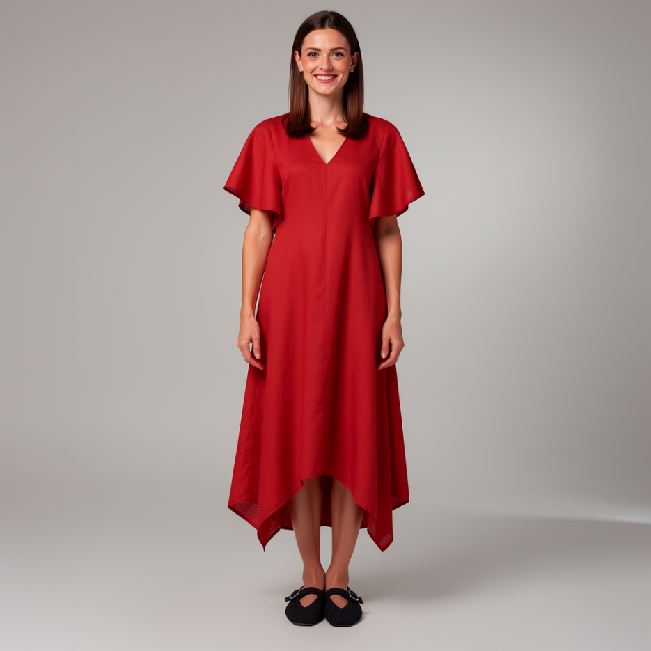 Icona - Maxikleid aus Leinen