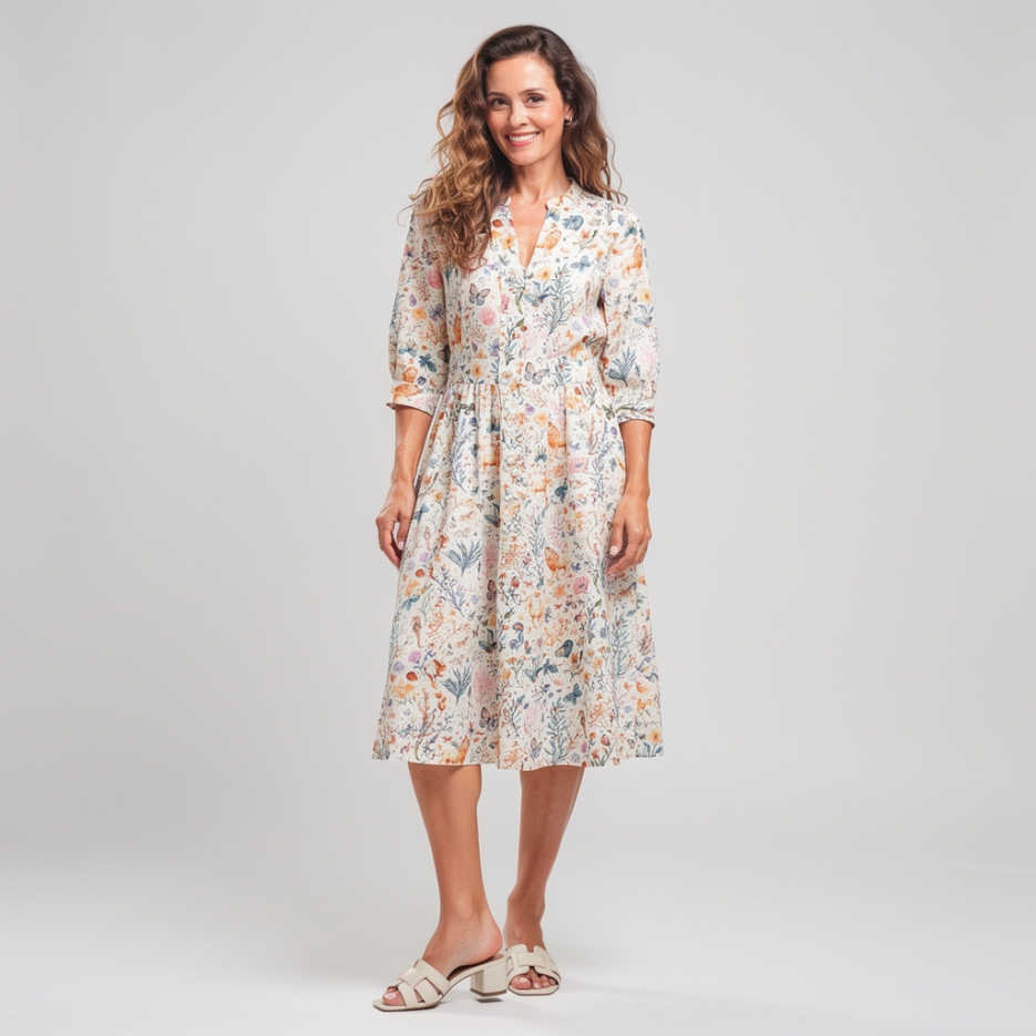 Rena Marx - Kleid mit Print