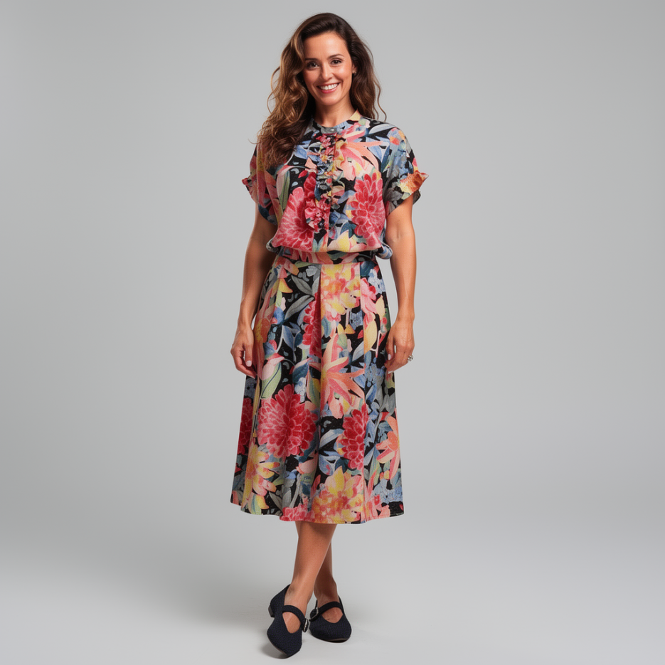 Rena Marx - Bluse mit Print