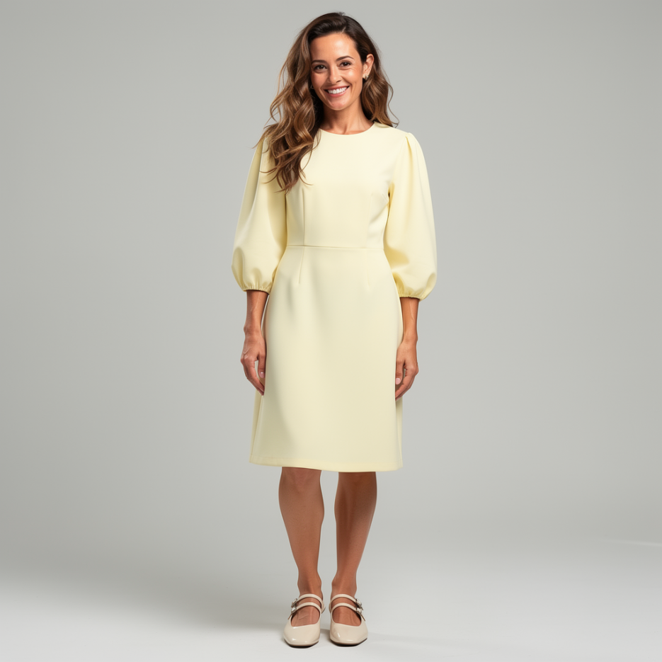 Marc Cain - Kleid mit 3/4-Ärmeln