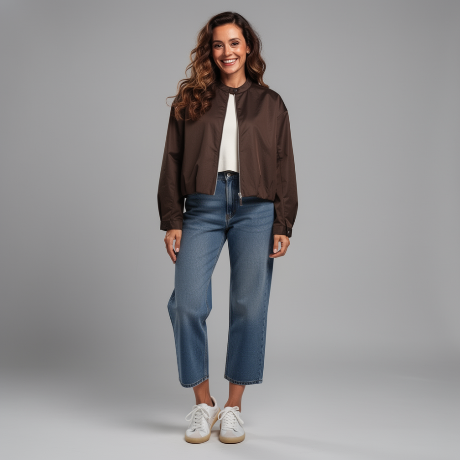 Monari - Blouson aus Satin