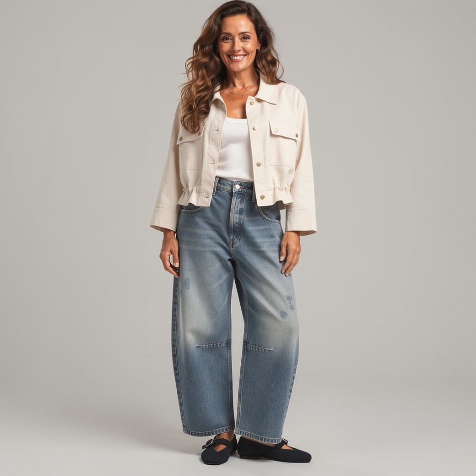 Hearts&amp;More - Blouson aus Leinen