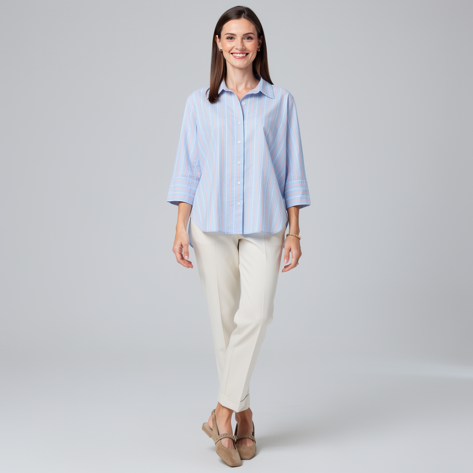 Rossana Diva - Bluse mit Streifenmuster