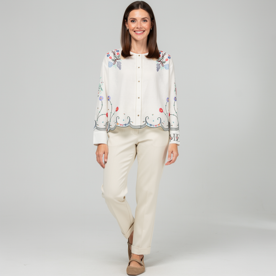 ME 369 - Leinenbluse HELENA