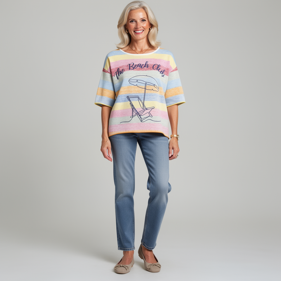 Chelsea Rose - Pullover mit Stickerei