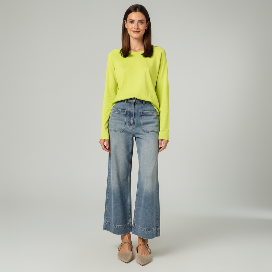 Rich &amp; Royal - Langarmshirt aus Slubjersey