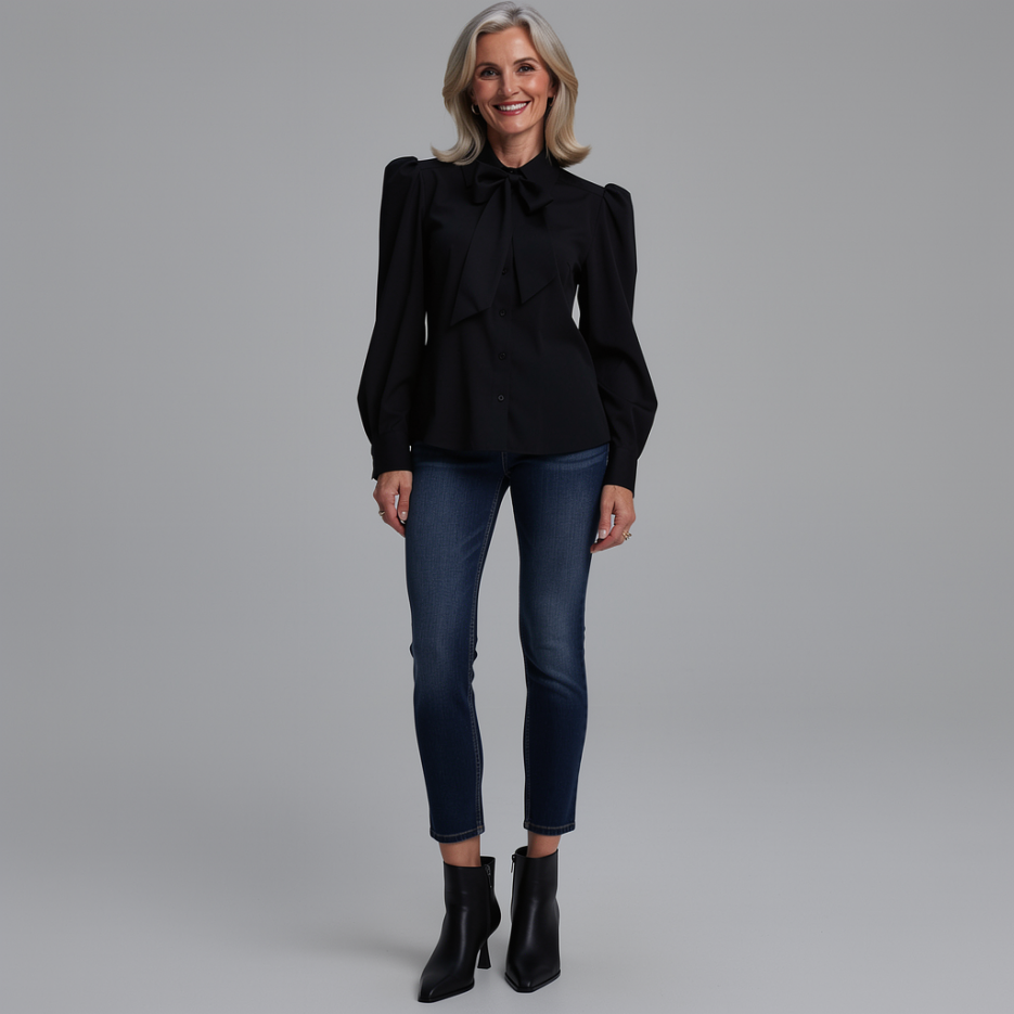 Van Laack - Schluppenbluse LIVIA