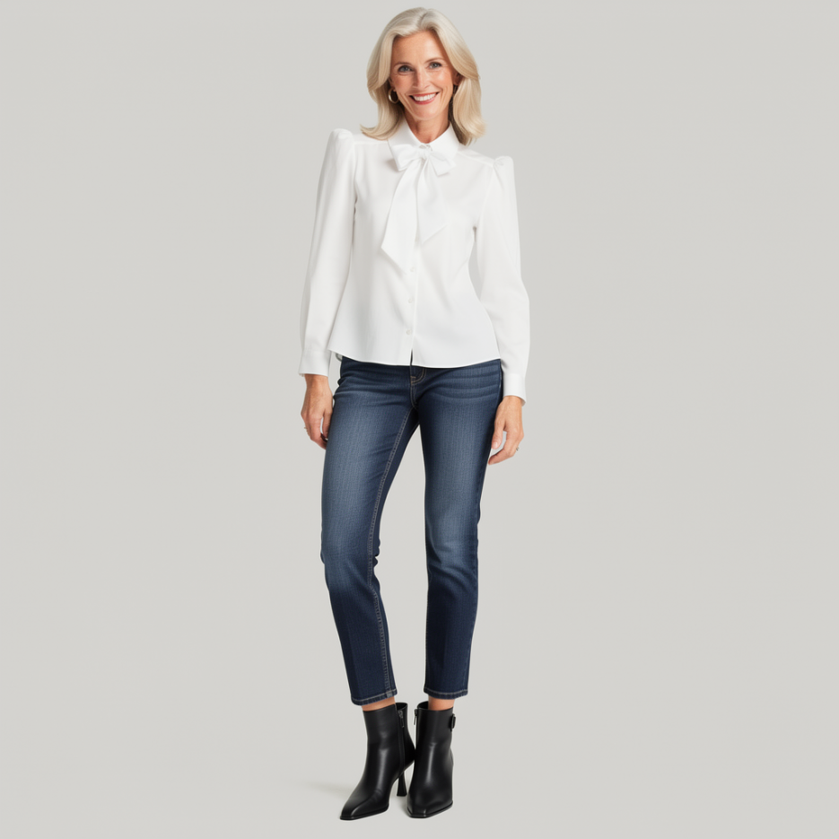 Van Laack - Schluppenbluse LIVIA