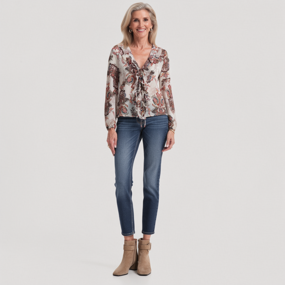 Guess Jeans - Blusenjacke mit Print