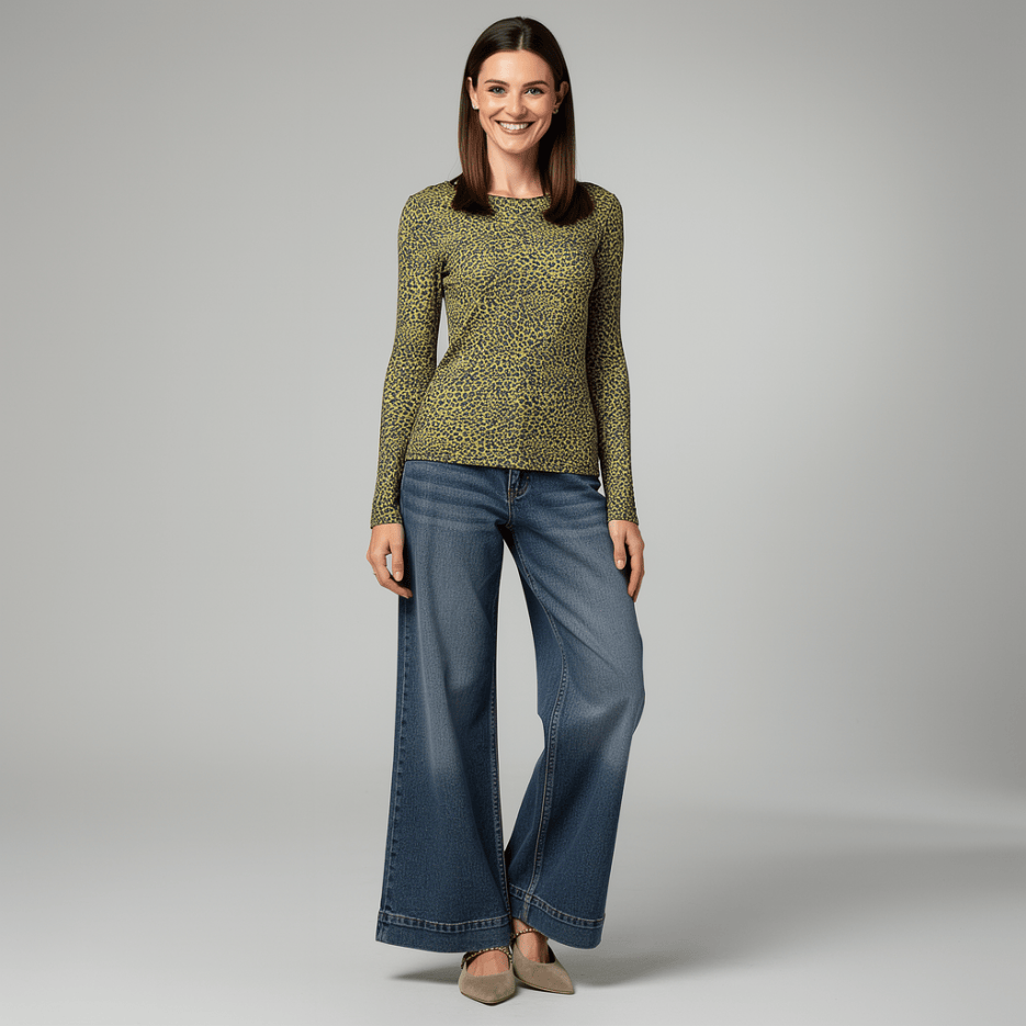 Marc Cain - Langarmshirt mit Print
