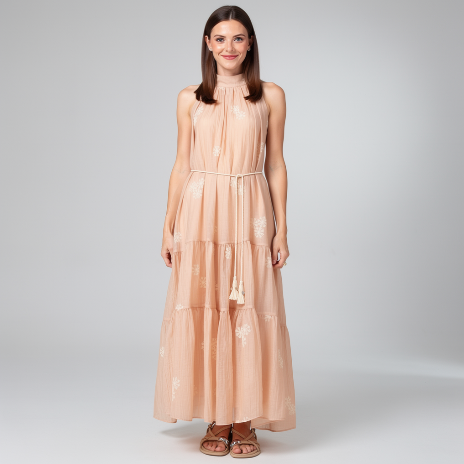 Nevada Love - Maxikleid mit Stickerei