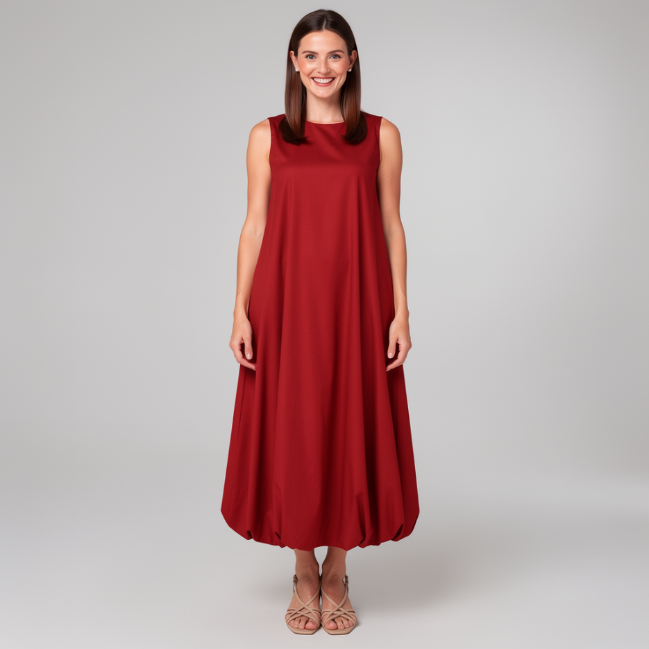 Liviana Conti - Kleid mit Ballonsaum