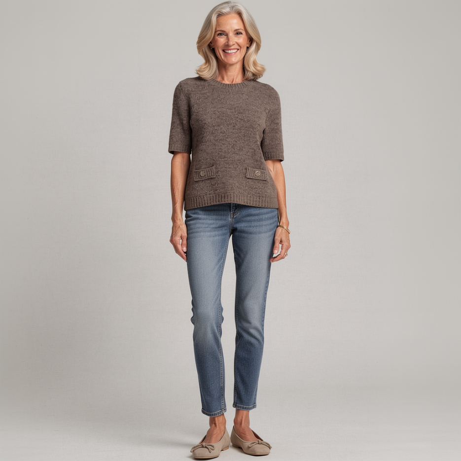 Riani - Pullover aus Bändchengarn
