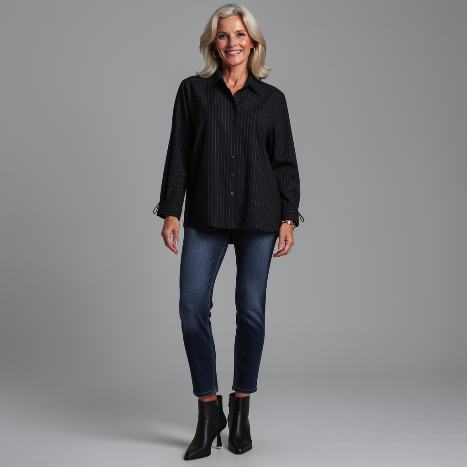 Marc Cain Sport - Nadelstreifenbluse