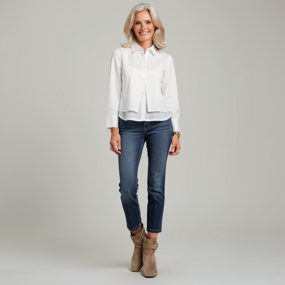 Marc Cain - Bluse im Lagenlook