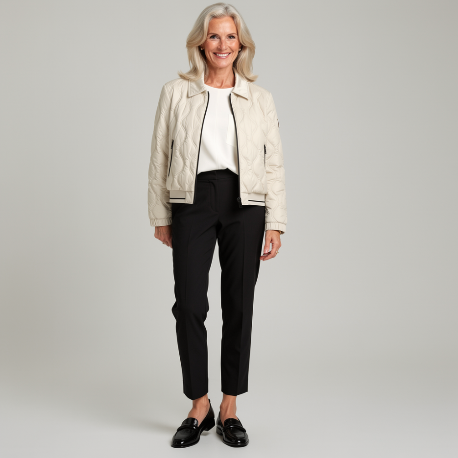 Marc Cain Sport - Steppjacke mit Kragen