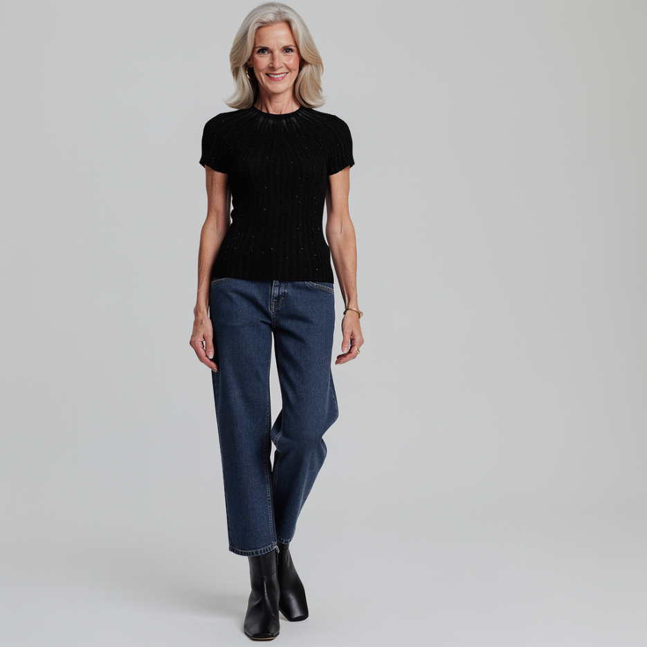 Guess Jeans - Strickshirt mit Strassbesatz