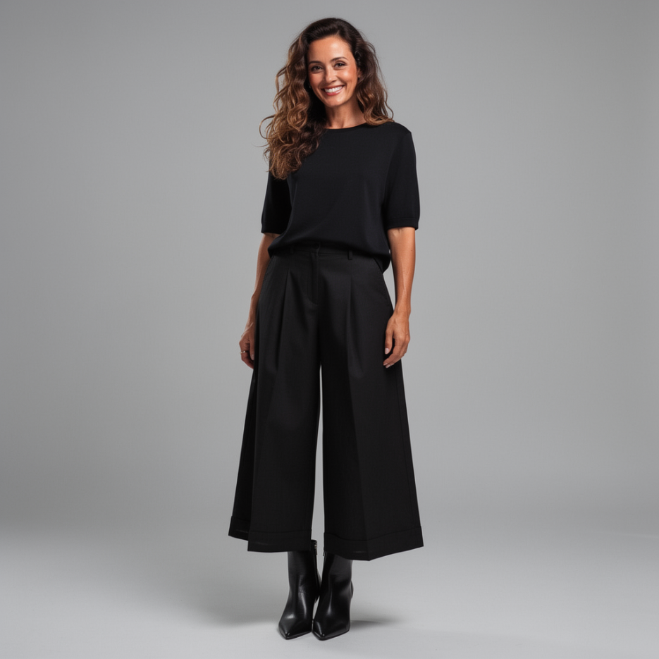 Angela Davis - Schlupfhose aus Leinen