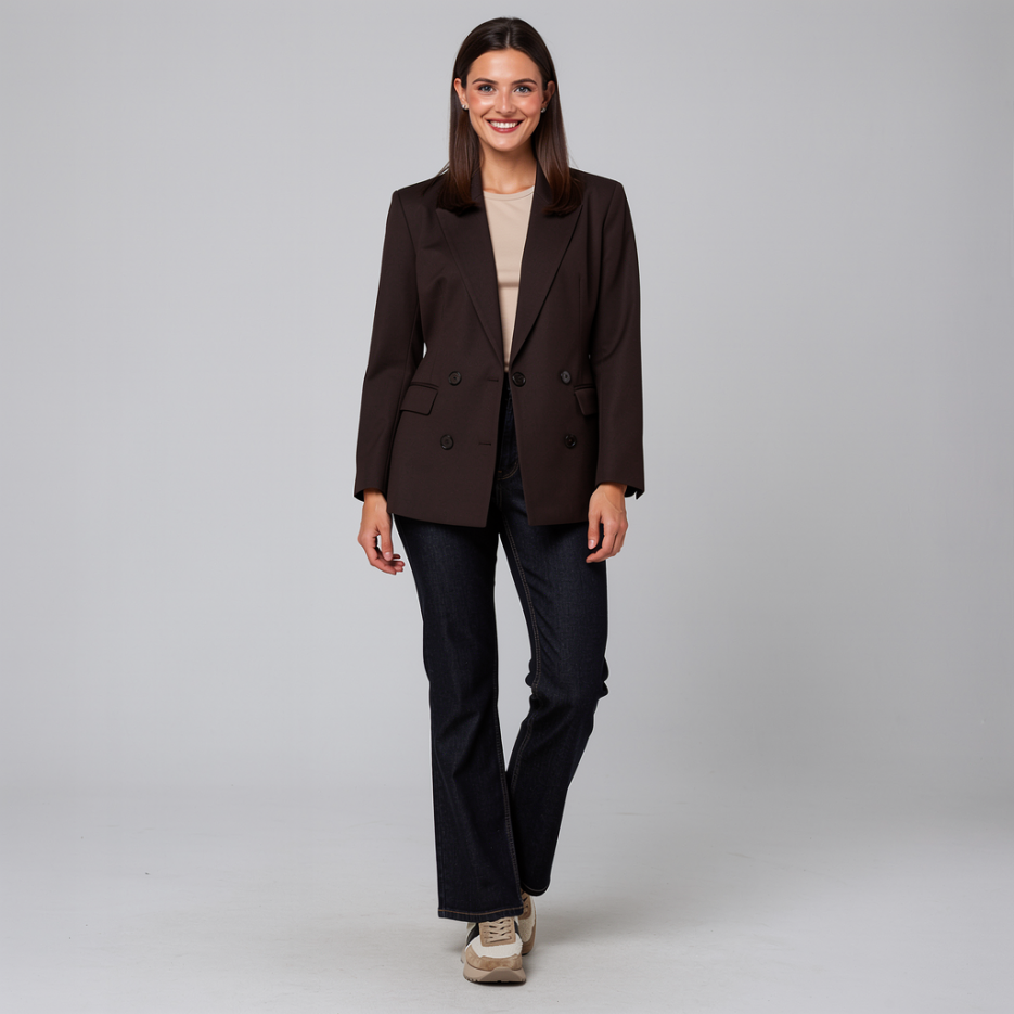 Icona - Blazer mit Pattentaschen