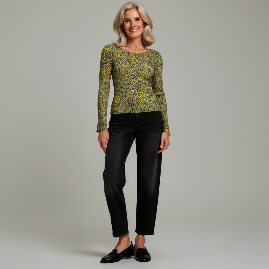 Marc Cain - Langarmshirt mit Print
