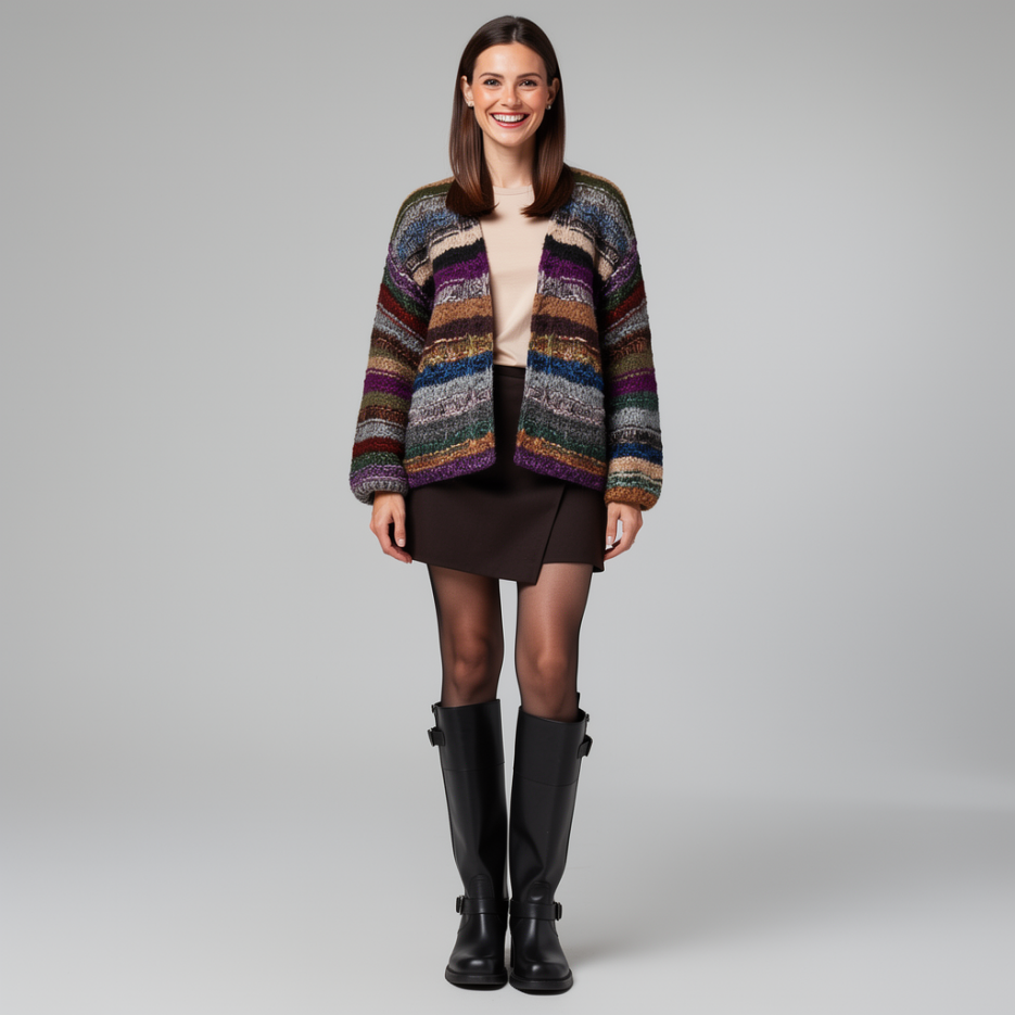 DAWN x DARE - Strickjacke GINA MULTI